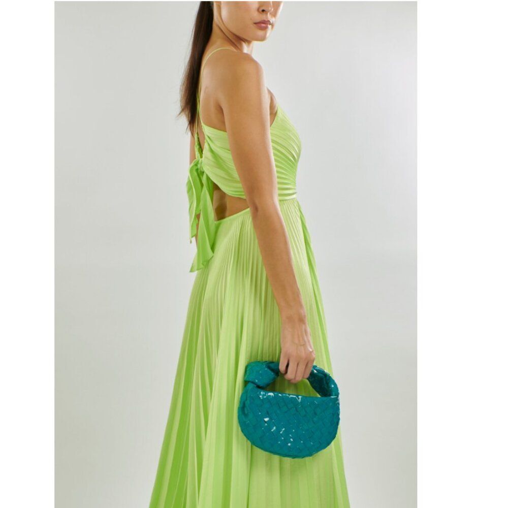 NWOT $795 A.L.C pleated dress Size 8 - Picture 6 of 12